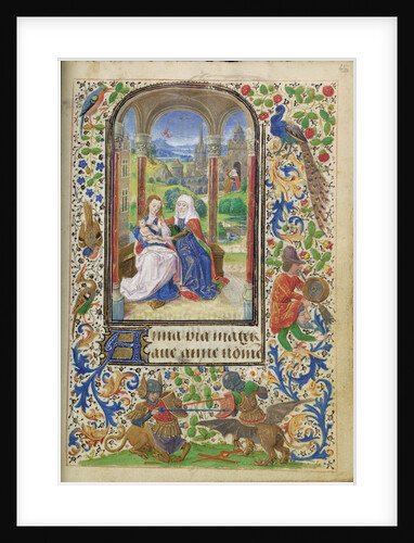 The Virgin and Child with Saint Anne by Lieven van Lathem