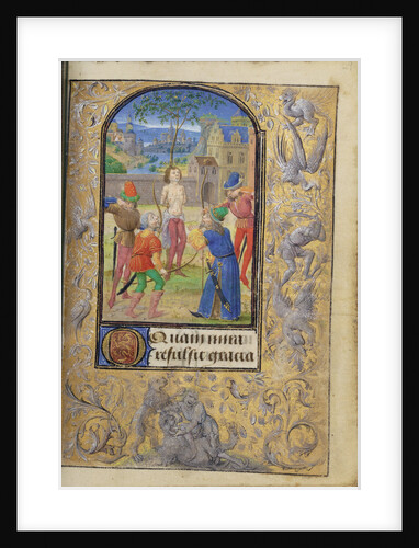 The Martyrdom of Saint Sebastian by Lieven van Lathem