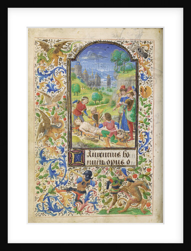 The Martyrdom of Saint Lawrence by Lieven van Lathem