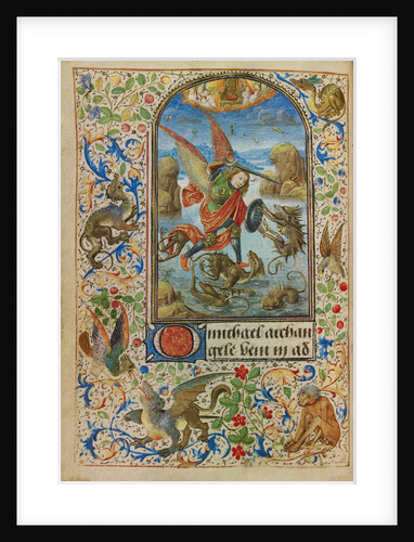 Saint Michael by Lieven van Lathem