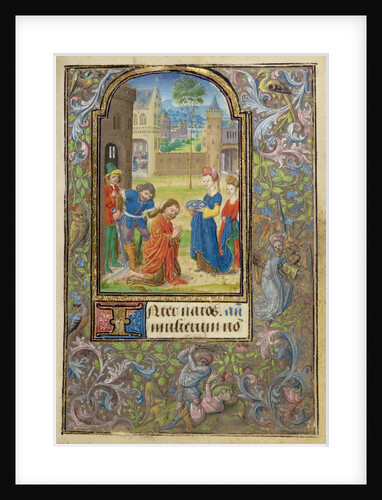 The Beheading of Saint John the Baptist by Lieven van Lathem