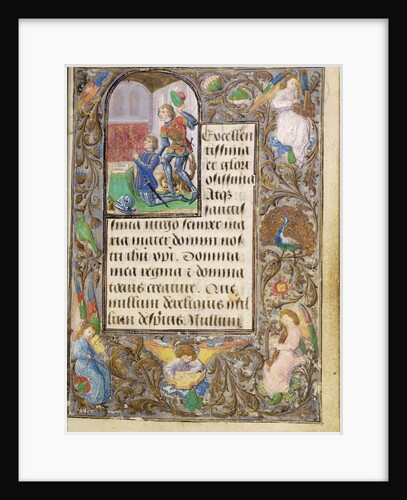 Charles the Bold Presented by Saint George by Lieven van Lathem