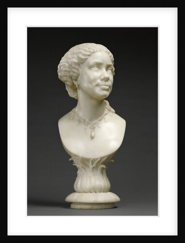 Bust of an African Woman (based on an image of Mary Seacole 1805 - 1881) by Henry Weekes