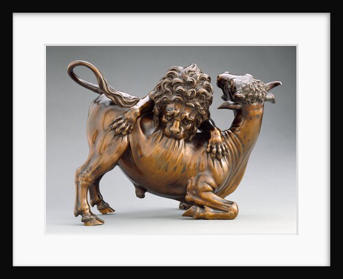 Lion Attacking a Bull by Antonio Susini