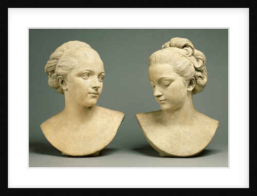 Ideal Female Heads by Augustin Pajou