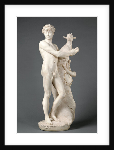 Faun Holding a Goat by Anonymous
