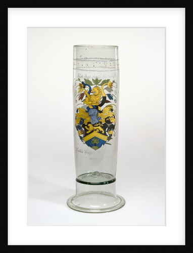 Beaker with the Arms of Puchner (Stangenglas) by Anonymous