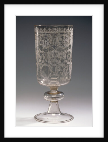 Goblet with the Arms of Bregenz and of Local Patricians by Anonymous