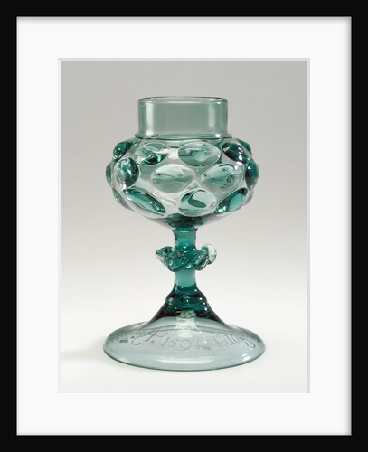 Stemmed and Prunted Goblet by Anonymous
