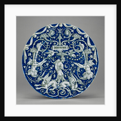 Plate with Grotesques by Anonymous