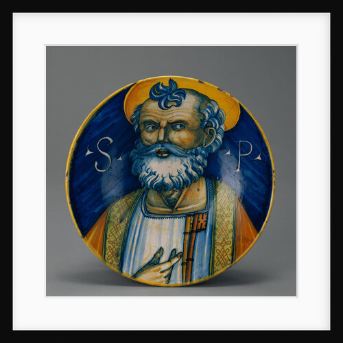 Dish with Saint Peter by Anonymous