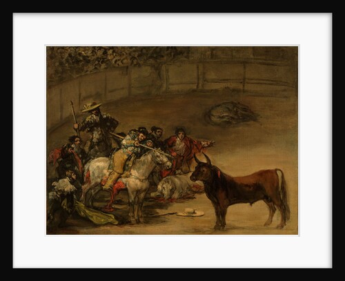 Bullfight, Suerte de Varas by Francisco José de Goya y Lucientes