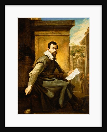 Portrait of a Man with a Sheet of Music by Domenico Fetti