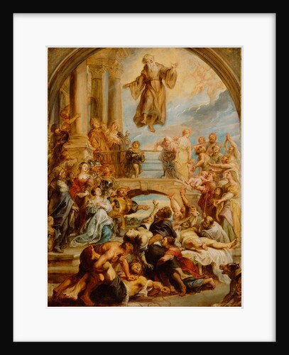 The Miracles of Saint Francis of Paola by Peter Paul Rubens