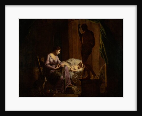 Penelope Unraveling Her Web by Joseph Wright of Derby