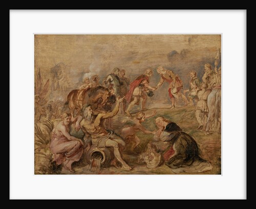Meeting of King Ferdinand of Hungary and the Cardinal-Infante Ferdinand of Spain at Nördlingen by Peter Paul Rubens