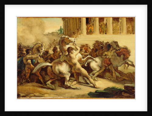 The Race of the Riderless Horses by Théodore Géricault