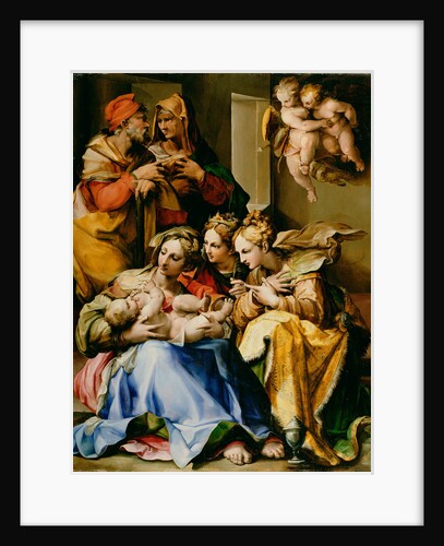 Holy Family with Saints Anne, Catherine of Alexandria, and Mary Magdalene by Nosadella