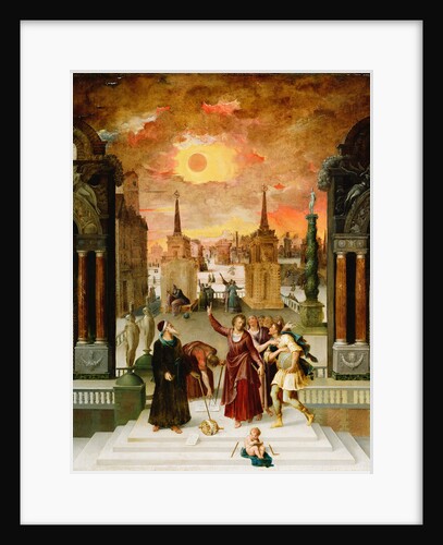 Dionysius the Areopagite Converting the Pagan Philosophers by Antoine Caron