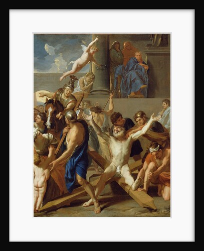 The Martyrdom of St. Andrew by Charles Le Brun