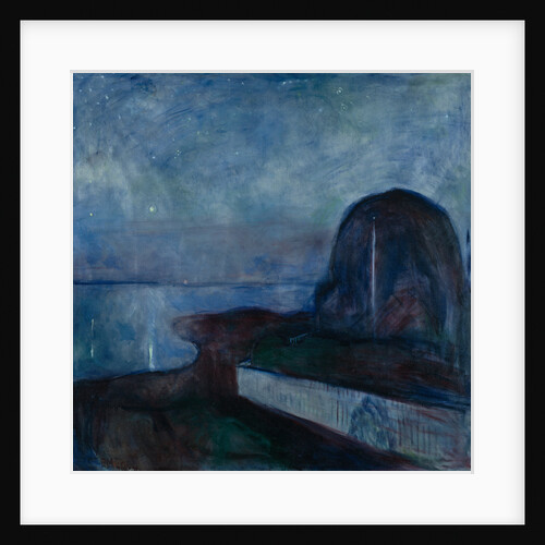 Starry Night by Edvard Munch
