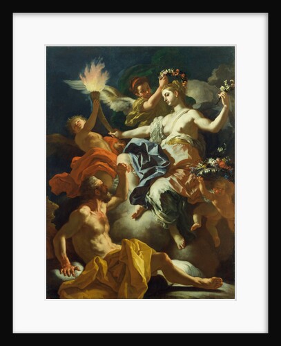 Aurora Taking Leave of Tithonus by Francesco Solimena