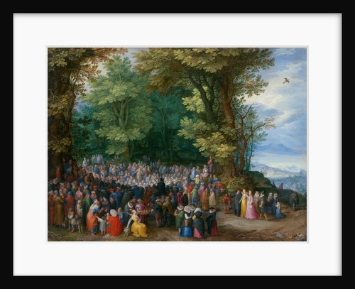 The Sermon on the Mount by Jan Brueghel the Elder