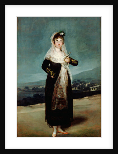 Portrait of the Marquesa de Santiago by Francisco José de Goya y Lucientes