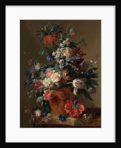Vase of Flowers by Jan van Huysum