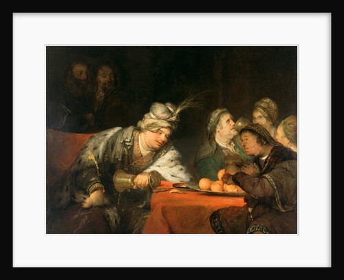 The Banquet of Ahasuerus by Aert de Gelder