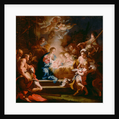 The Adoration of the Shepherds by Sebastiano Conca