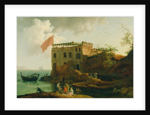View of Gaiola by Pierre-Jacques Volaire