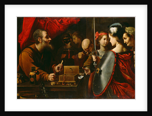 Achilles among the Daughters of Lycomedes by Pietro Paolini