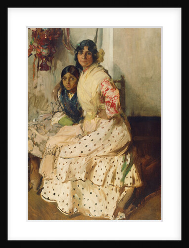 Pepilla the Gypsy and Her Daughter by Joaquin Sorolla y Bastida