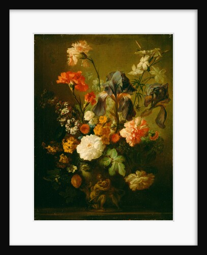 Vase of Flowers by Follower of Jan van Huysum