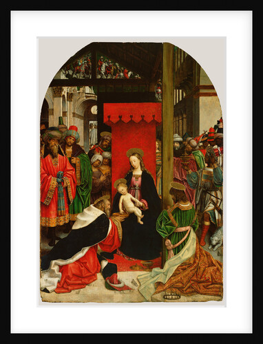 Adoration of the Magi by Defendente Ferrari