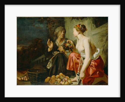 Vertumnus and Pomona by Cesar van Everdingen