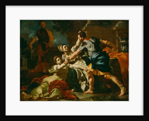 Death of Messalina by Francesco Solimena