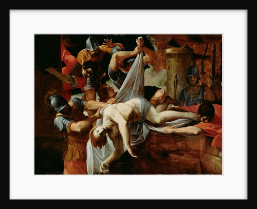 St. Sebastian Thrown into the Cloaca Maxima by Lodovico Carracci