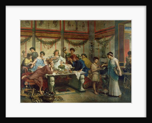 A Roman Feast by Roberto Bompiani