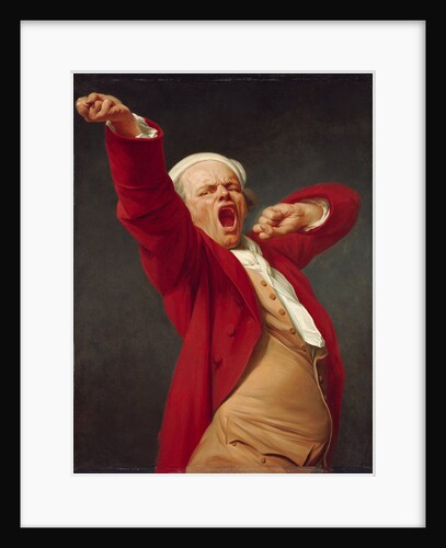 Self-Portrait, Yawning by Joseph Ducreux