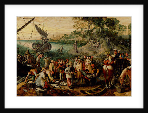 The Miraculous Draught of Fishes by Joachim Beuckelaer
