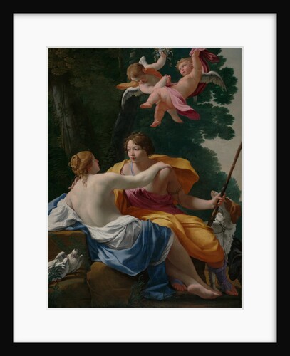 Venus and Adonis by Simon Vouet