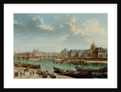 A View of Paris with the Ile de la Cité by Jean-Baptiste Raguenet