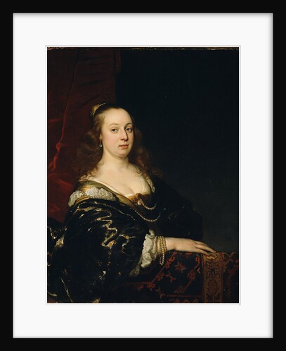 Portrait of a Woman by Jacob Adriaensz Backer