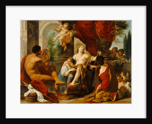 Hercules and Omphale by Luigi Garzi