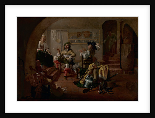 Interior with Soldiers and Women by Jacob Duck