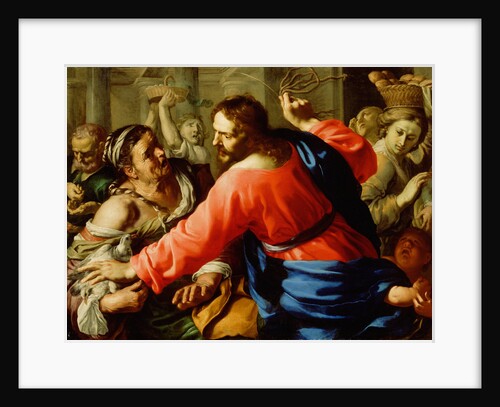 Christ Cleansing the Temple by Bernardino Mei