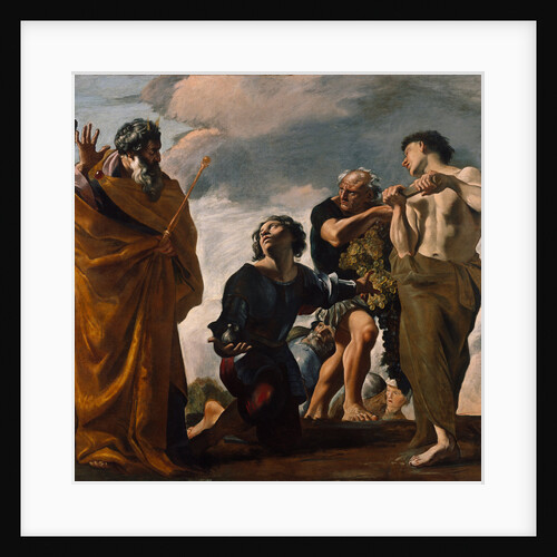 Moses and the Messengers from Canaan by Giovanni Lanfranco