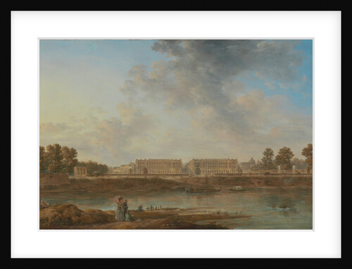 A View of Place Louis XV by Alexandre-Jean Noël